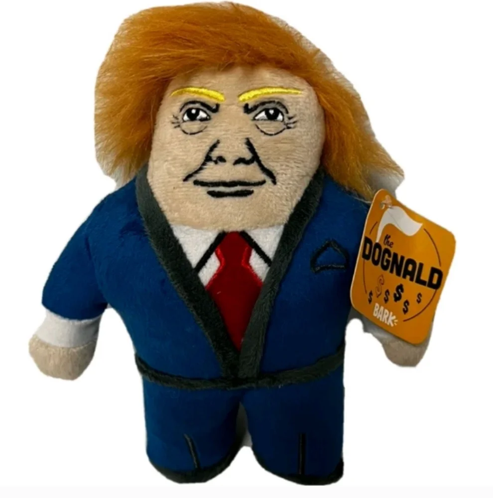 Barkbox Donald Trump dog toy new